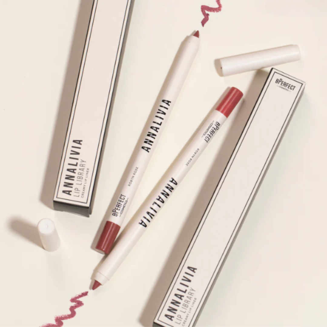BPerfect Cosmetics x Annalivia | Lip Library | Creamy Lip Liner | Robyn Rose