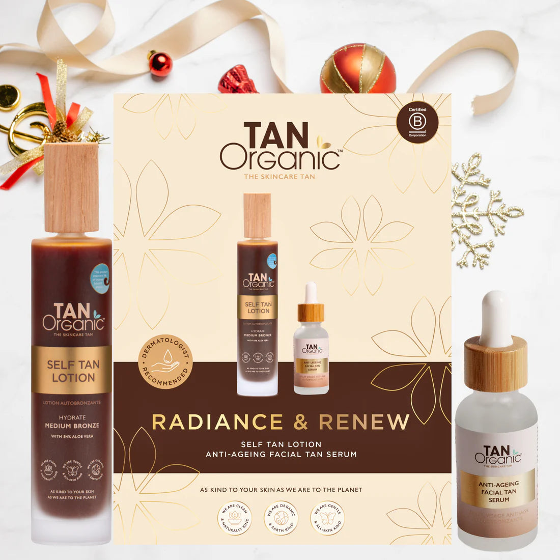 TanOrganic | Radiance & Renew (WORTH $128)