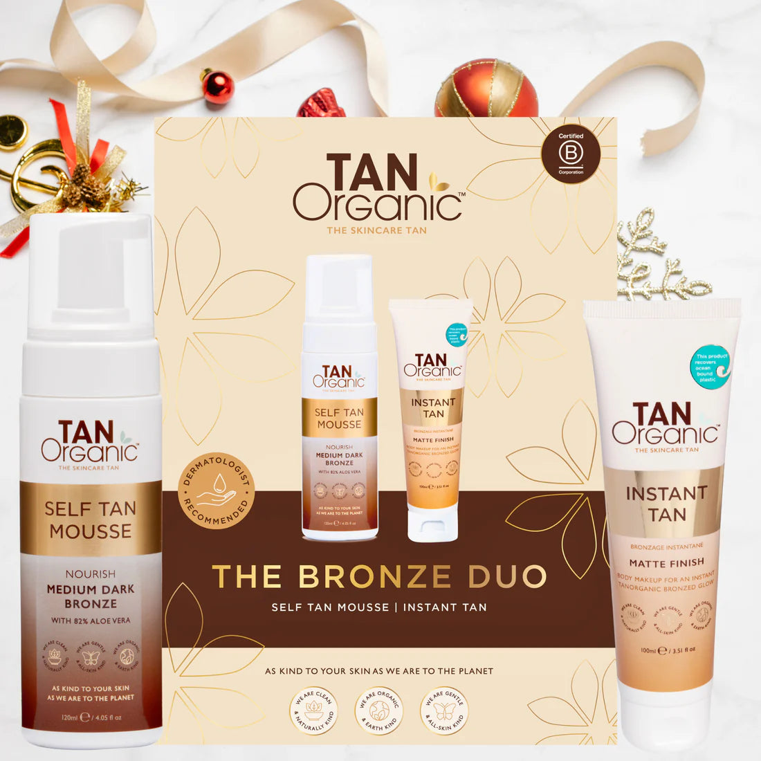 TanOrganic | The Bronze Duo (WORTH $128)