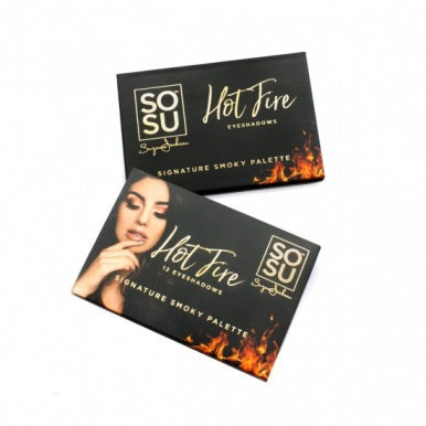 SOSU COSMETICS | Hot Fire Signature Smoky | Eyeshadow Palette