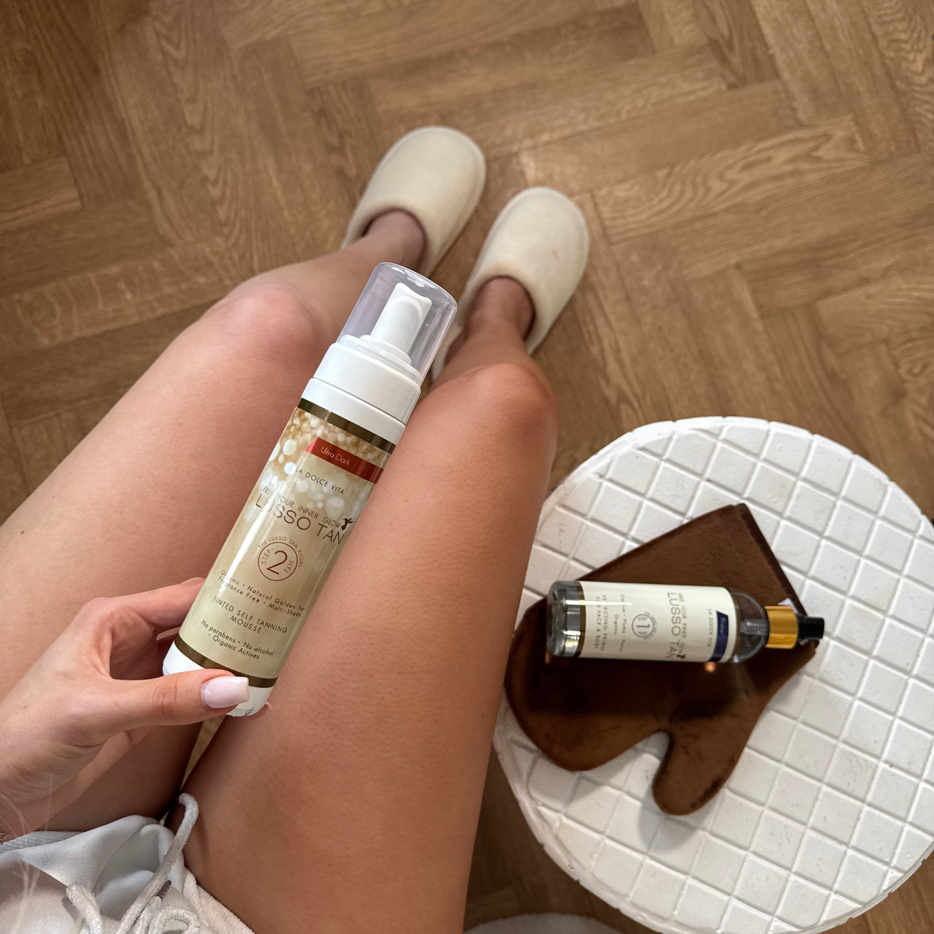 Lusso Tan | Tinted Self Tanning Mousse | Ultra Dark