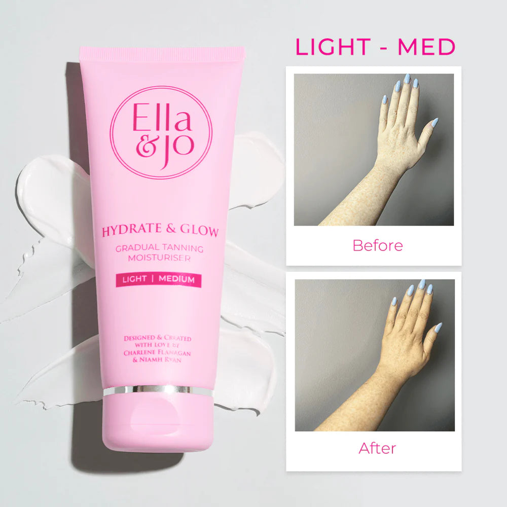 Ella & Jo | Hydrating & Glow Gradual Moisturiser | Light/Medium