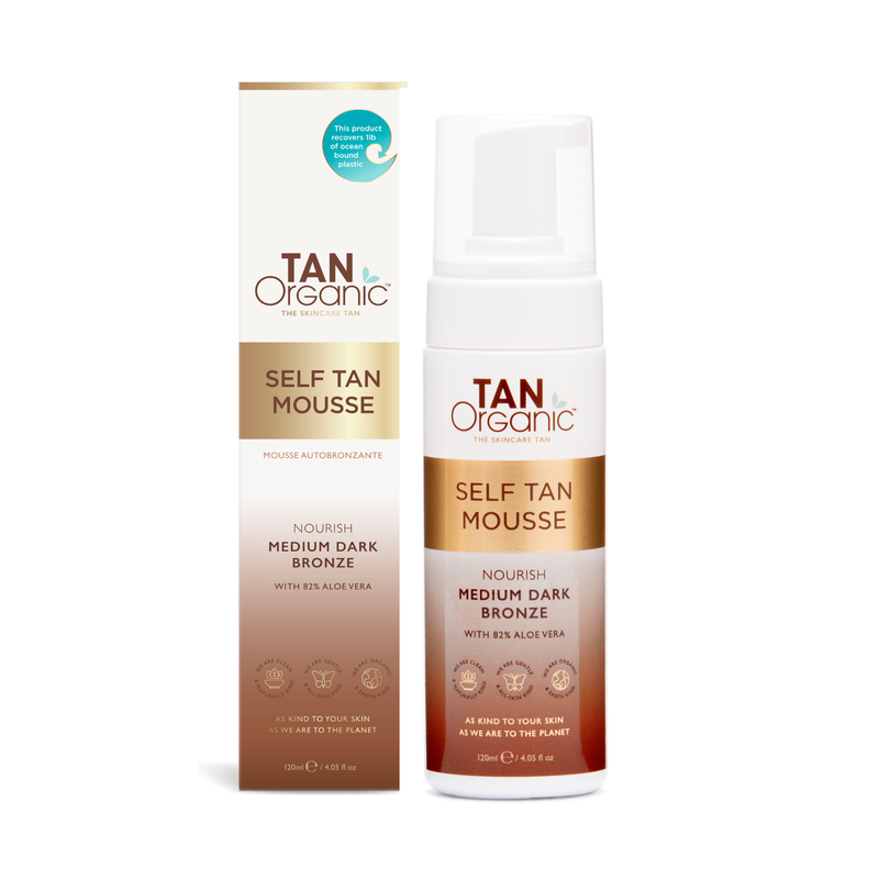 TanOrganic | Self-Tan Mousse | Medium Dark Bronze