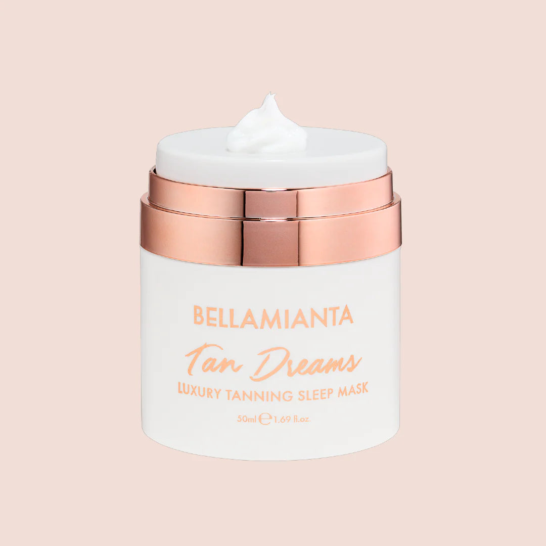 Bellamianta | Tan Dreams | Luxury Tanning Sleep Mask