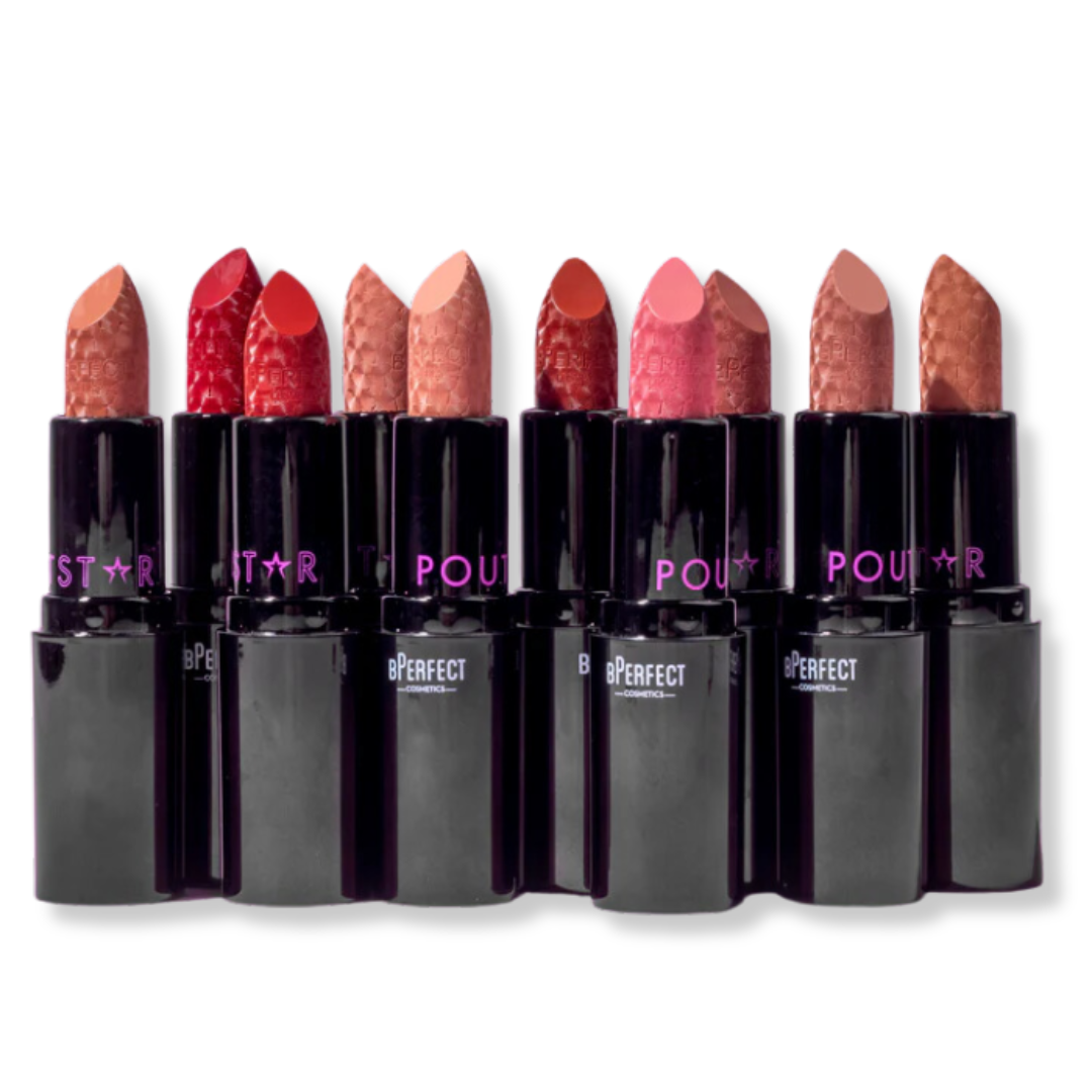 POUTSTAR | SOFT SATIN LIPSTICK | Various Shades