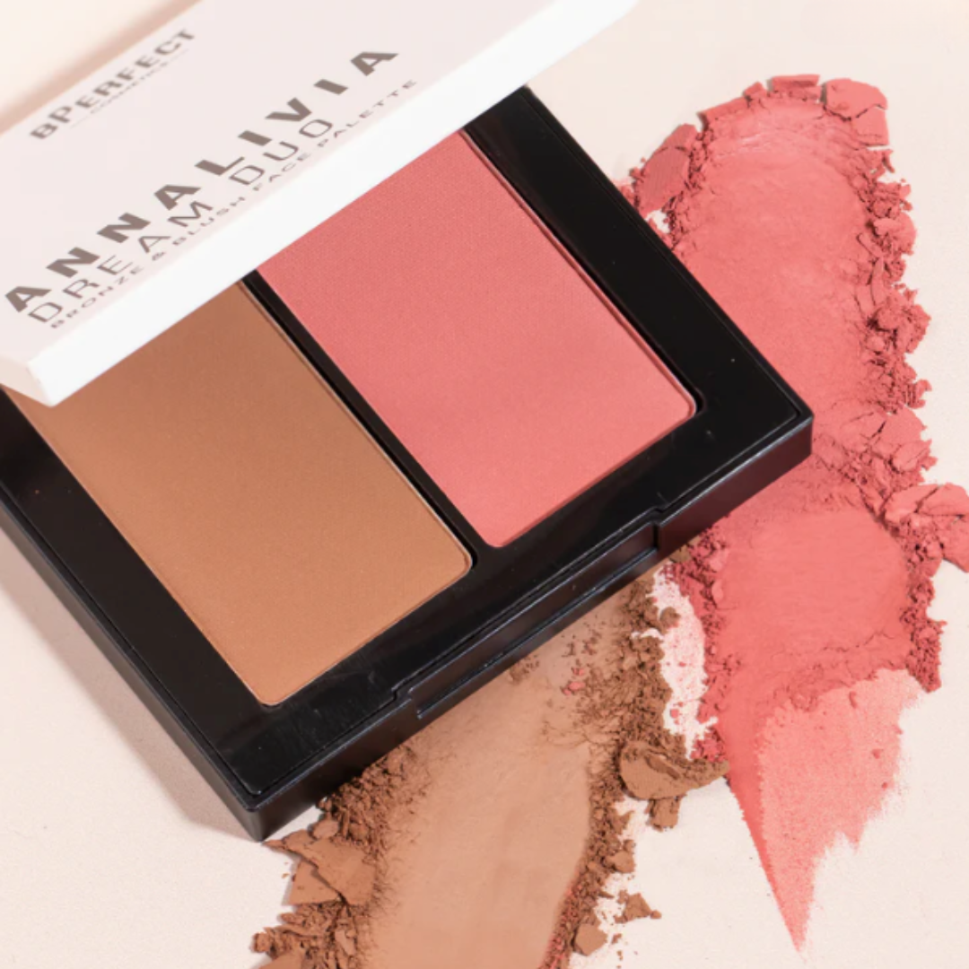 BPerfect Cosmetics x Annalivia | Dream Duo Bronzer & Blush Face Palette