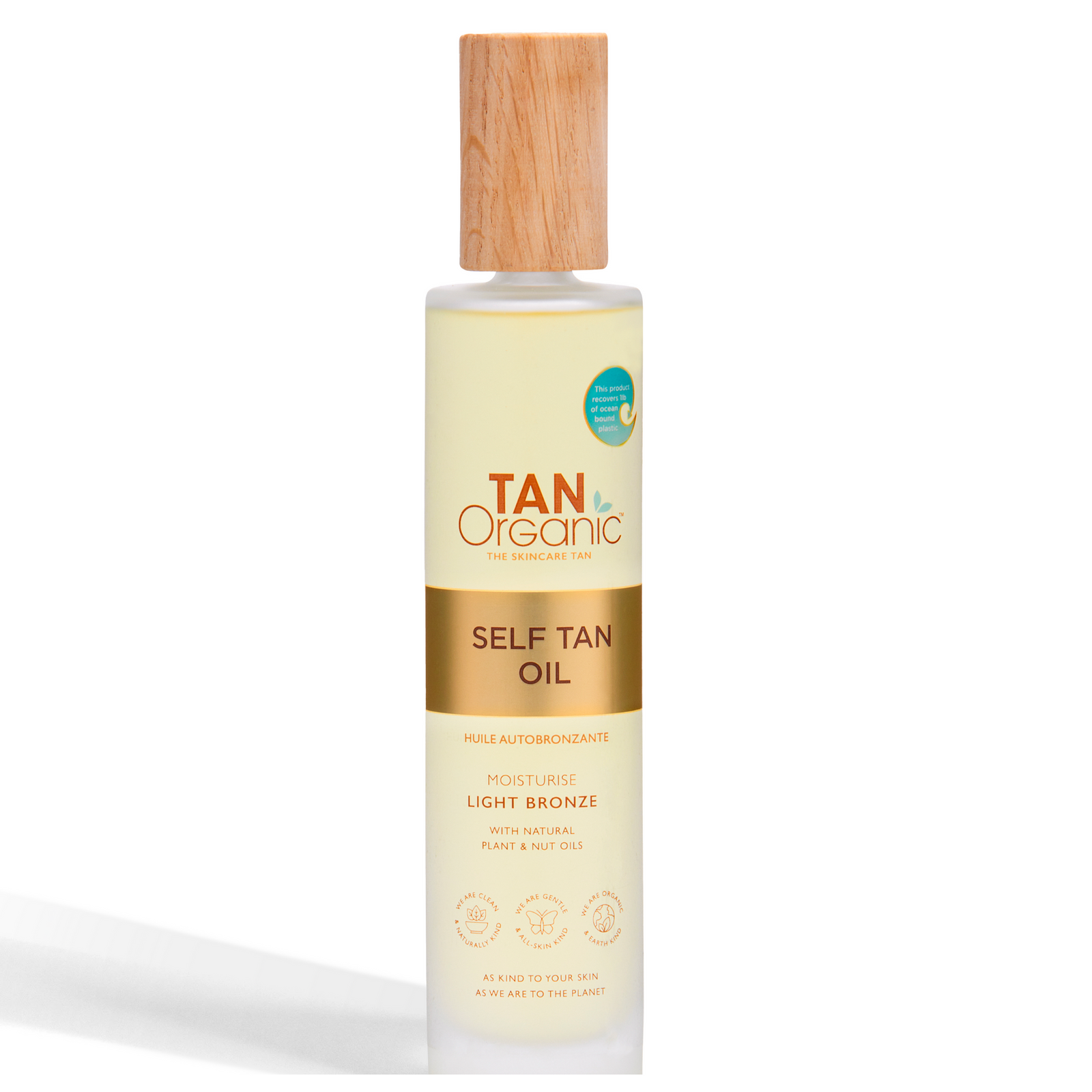 Self-Tan Oil | Light Bronze + Mitt
