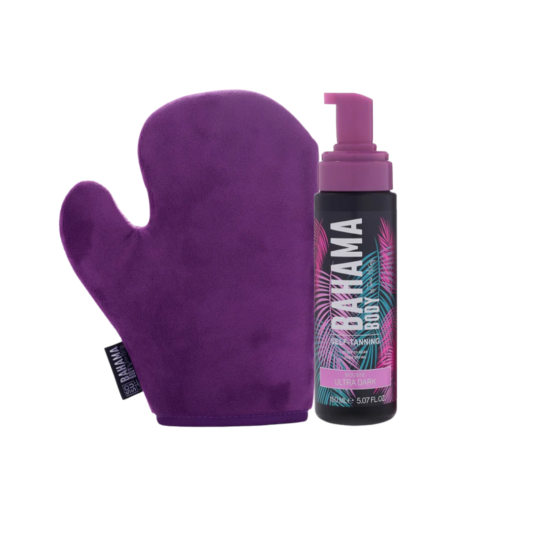 Tan Mousse + Mitt