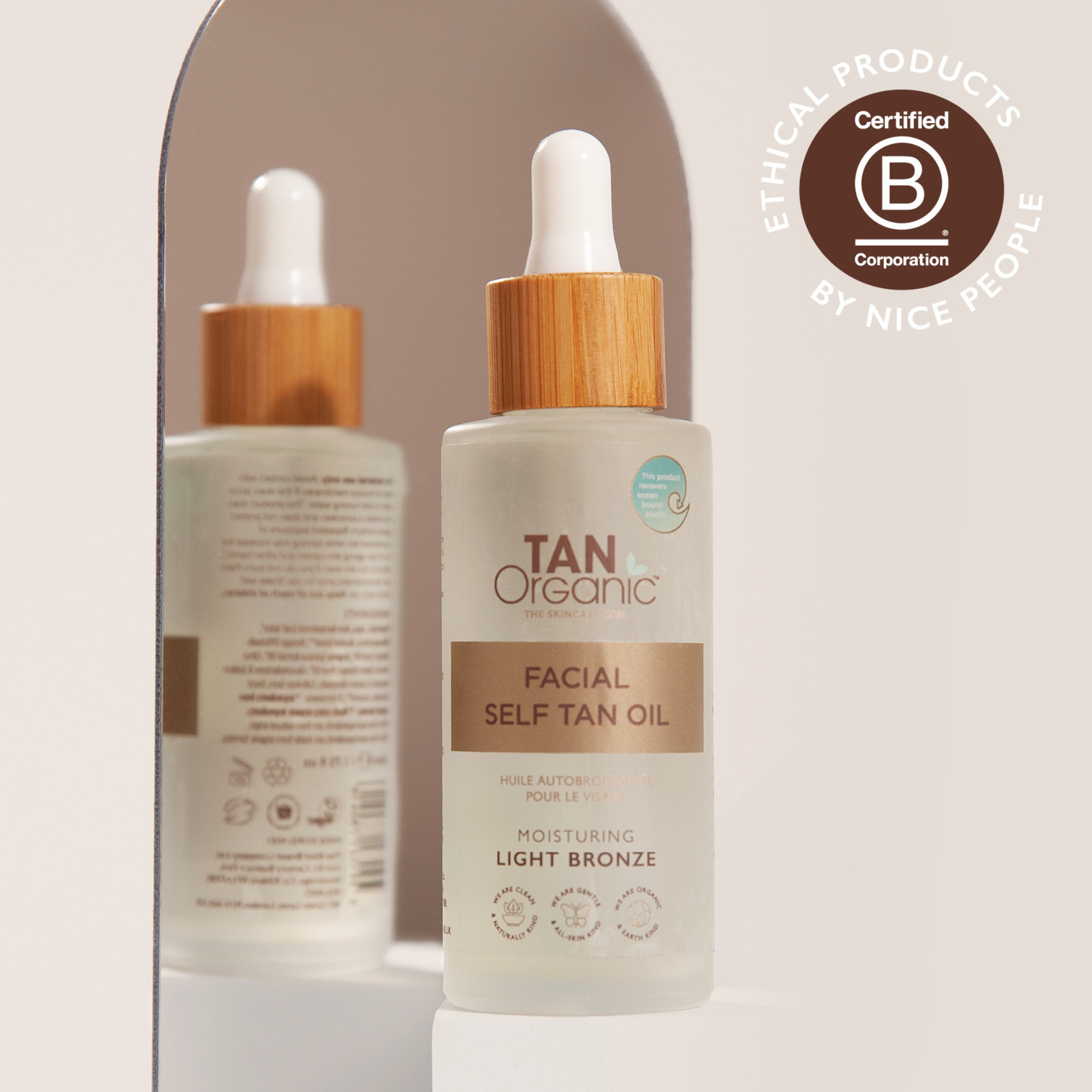 TanOrganic | Facial Self-Tan  Oil | Light Bronze