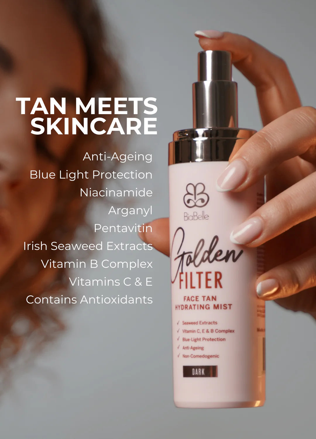 Golden Filter Face Tan