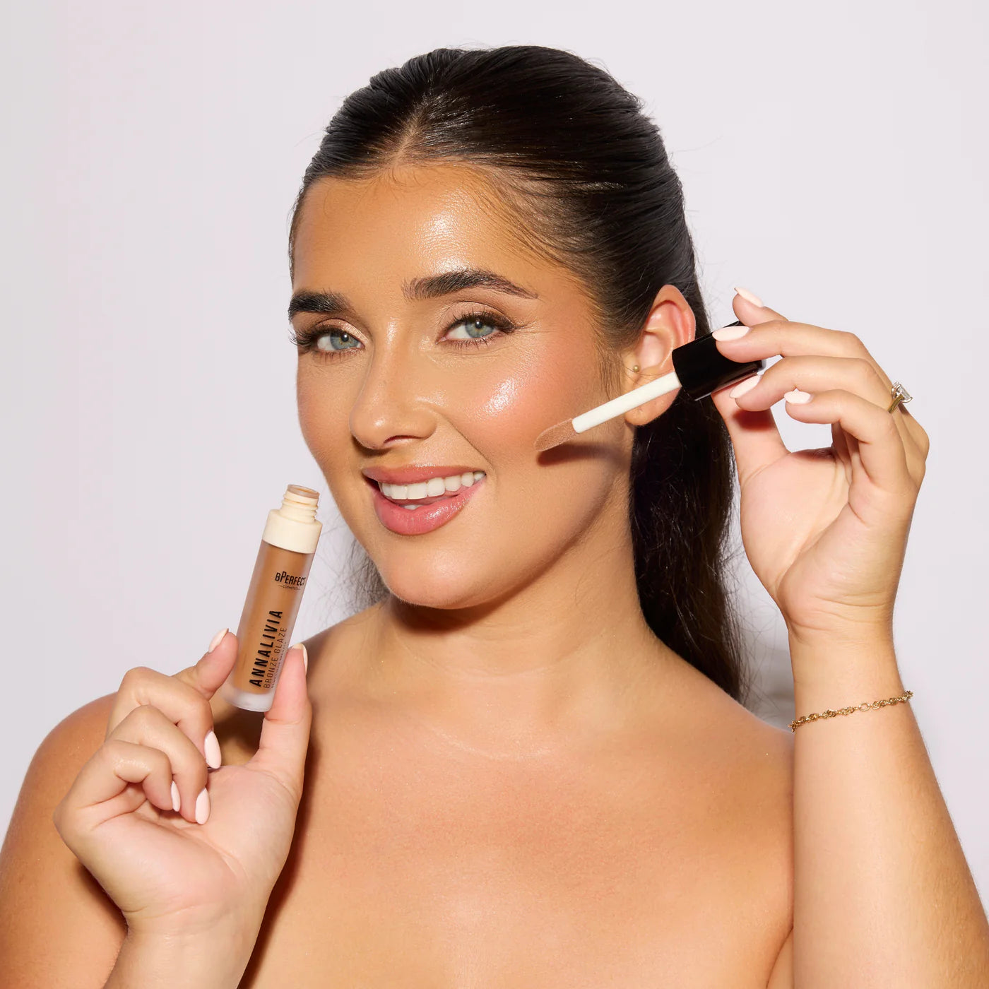 BPerfect Cosmetics x Annalivia | Bronze Glaze | Dewy Liquid Bronzer