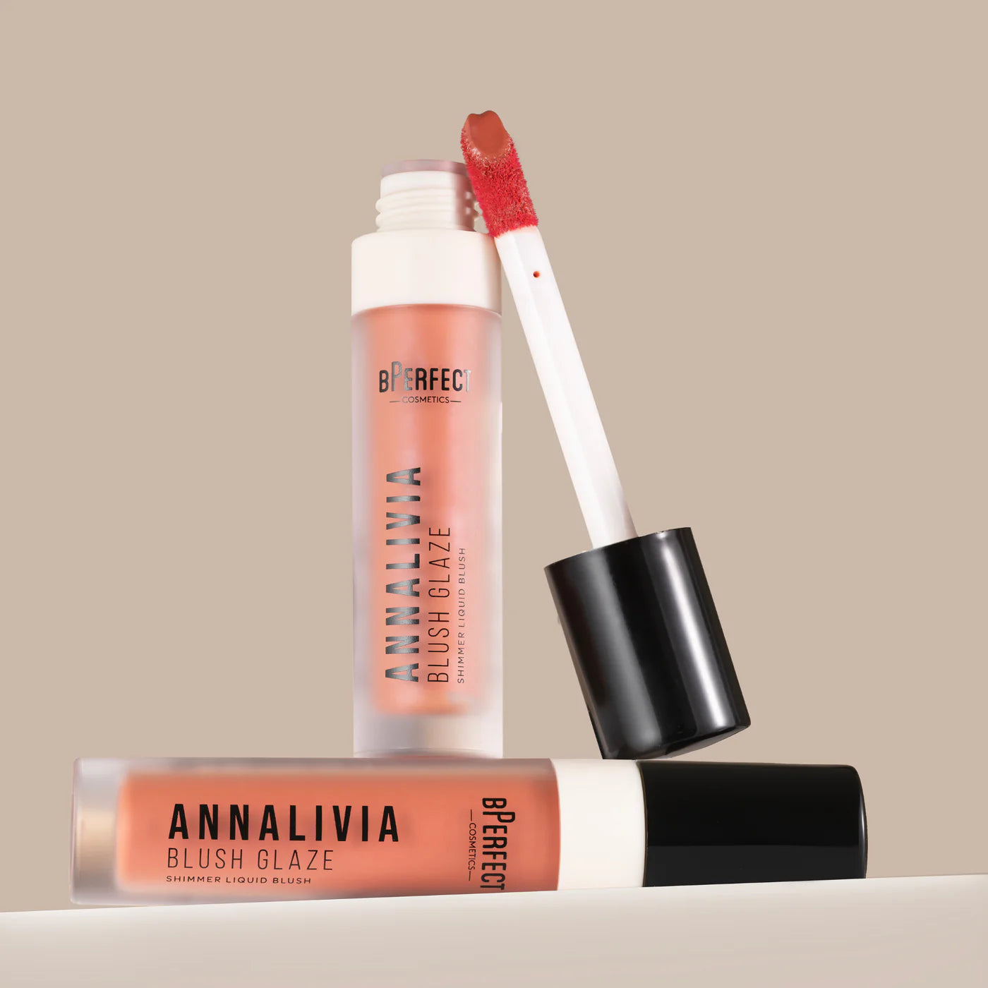 BPerfect Cosmetics x Annalivia | Blush Glaze | Shimmer Liquid Blush