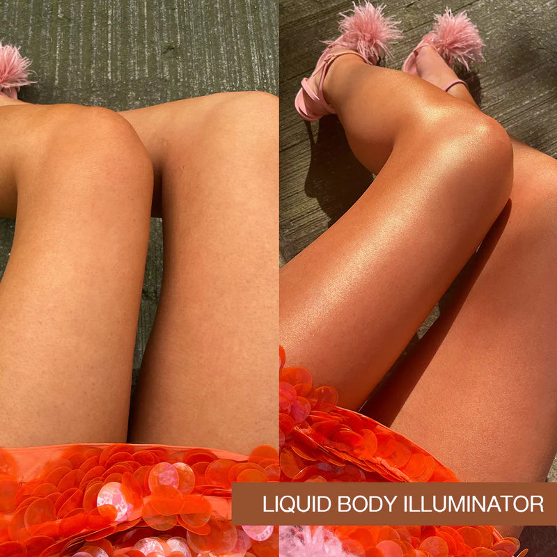 Liquid Body Illuminator + Body Brush