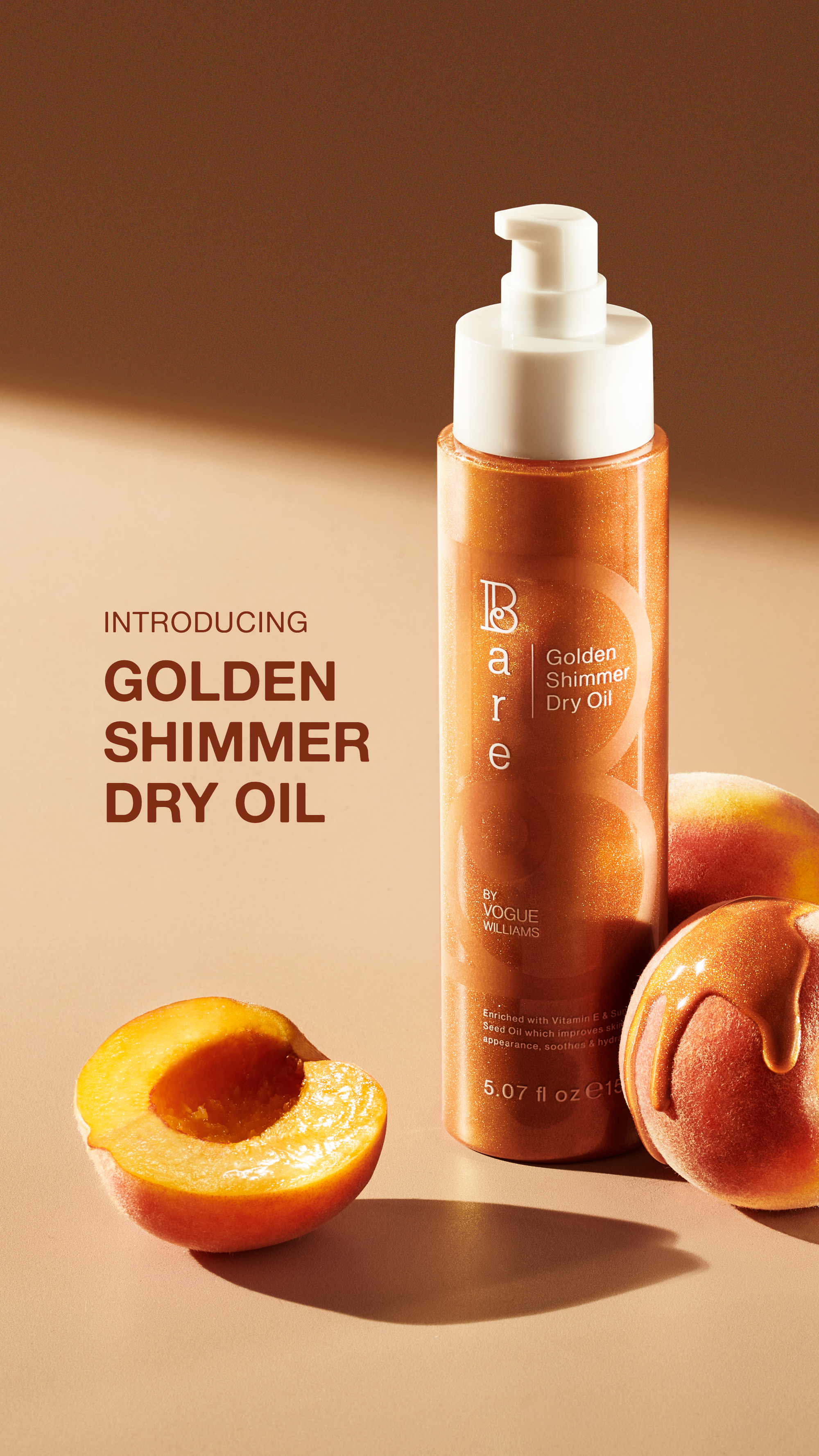 Golden Shimmer Dry Oil