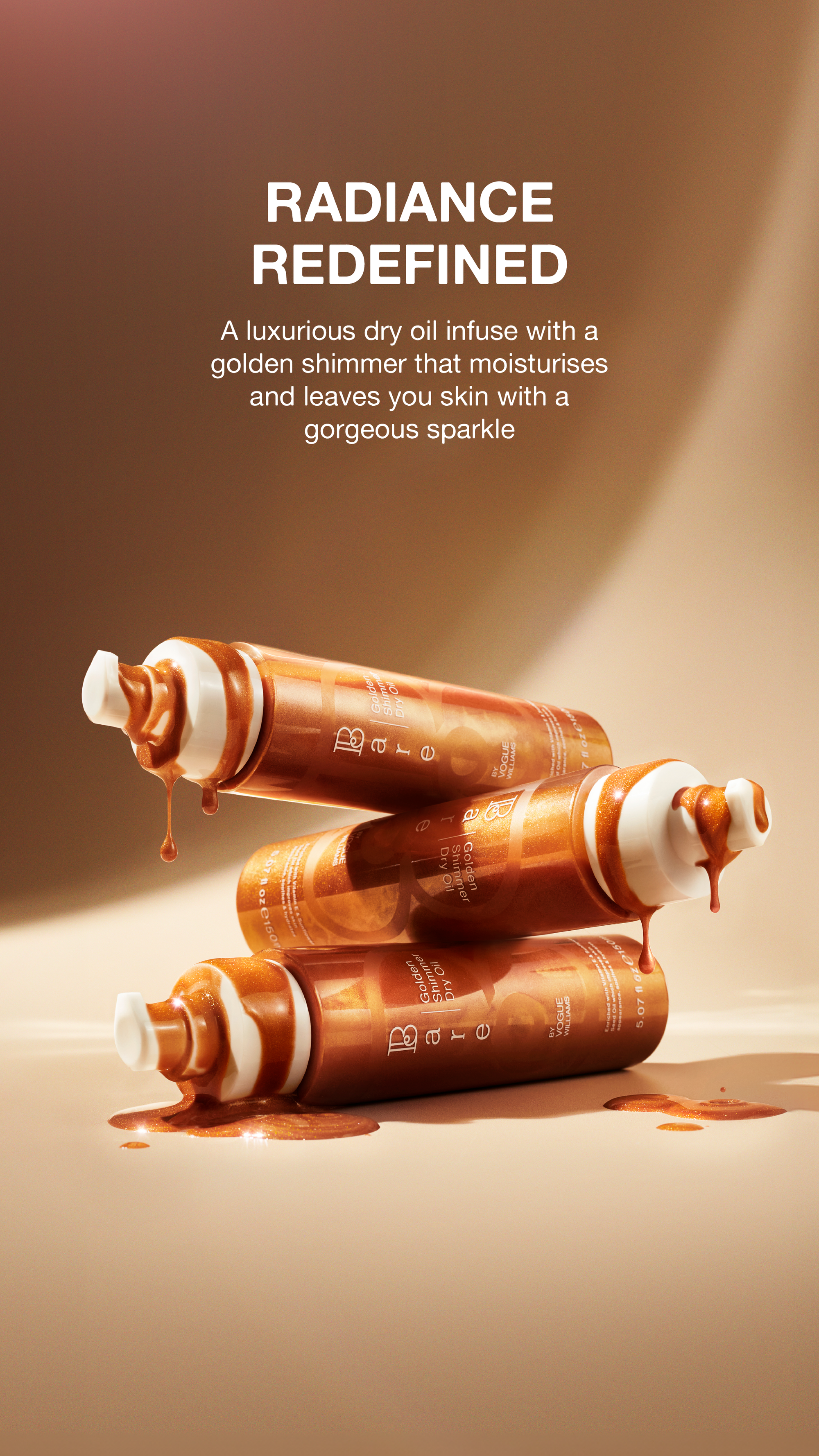 Golden Shimmer Dry Oil