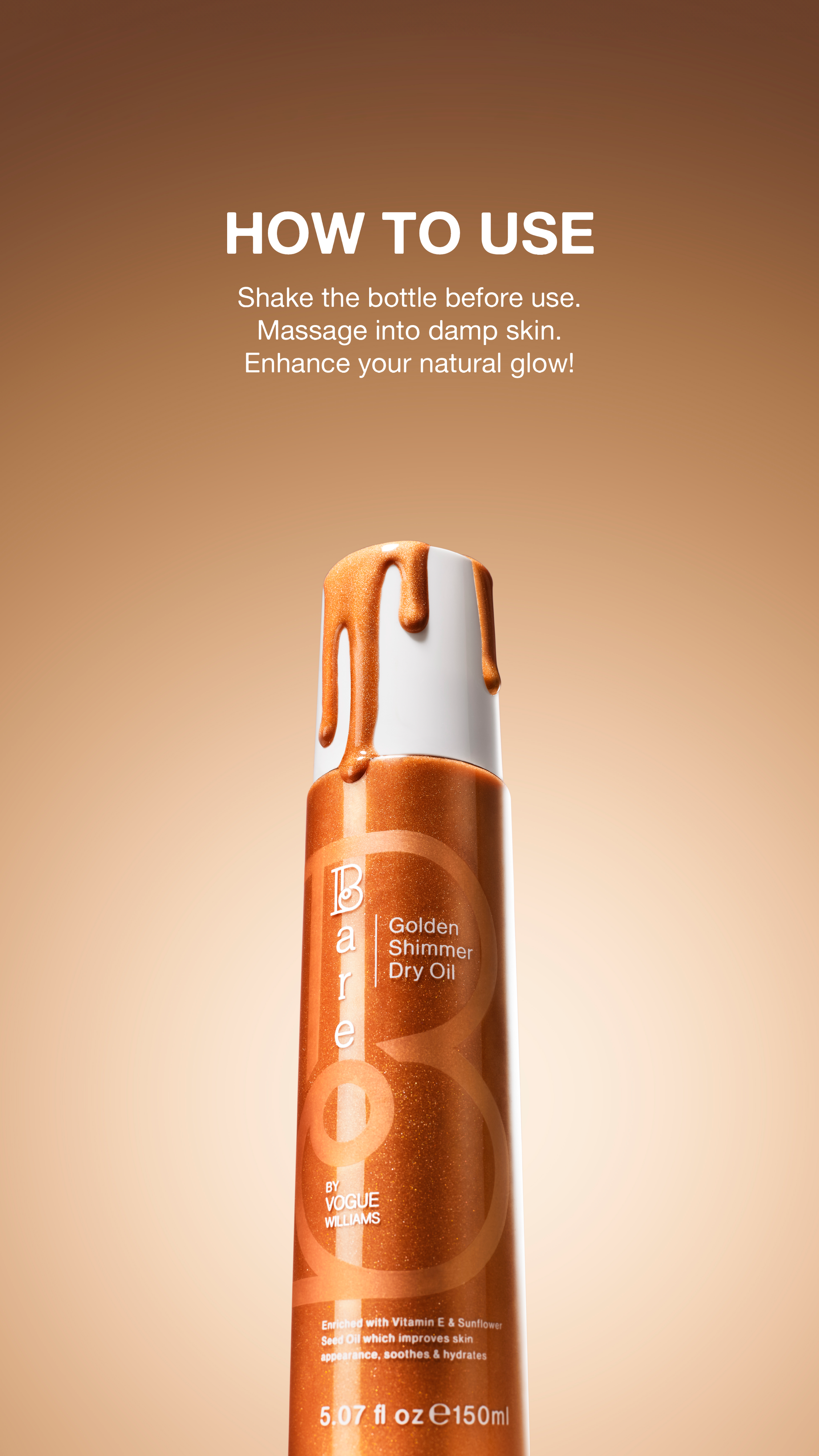 Golden Shimmer Dry Oil