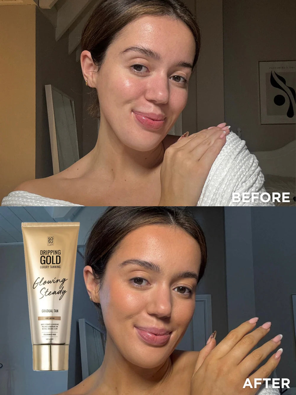 Dripping Gold | Gradual Tan | Light-Medium