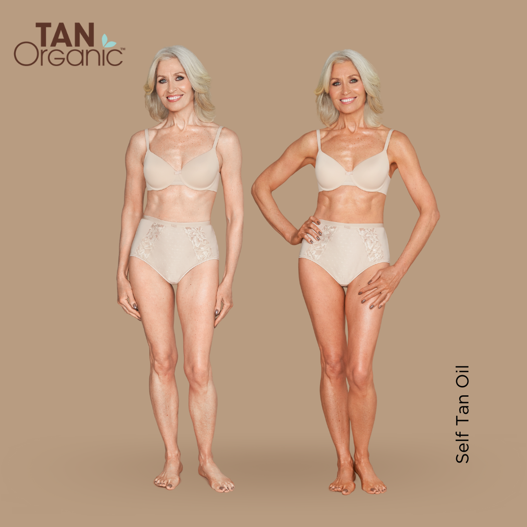 Self-Tan Oil | Light Bronze + Mitt