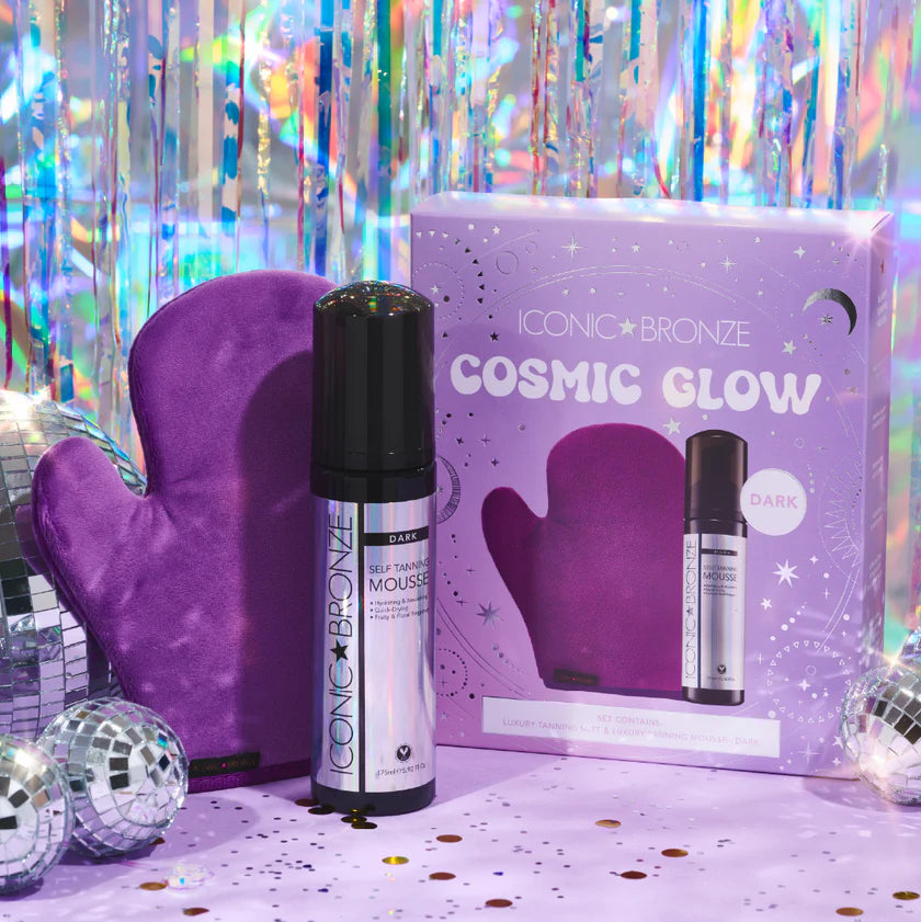 COSMIC GLOW TAN GIFT SET | DARK | (WORTH $43)