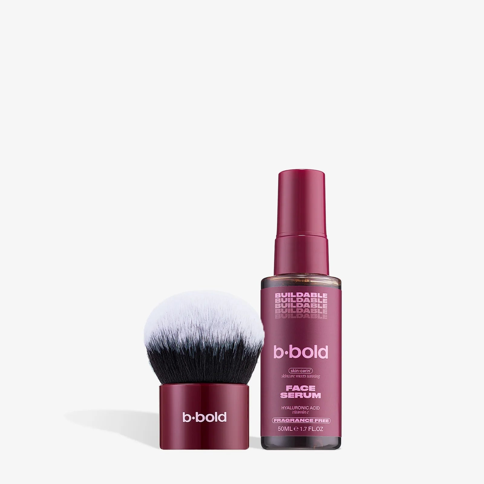 Face Serum + Buffing Brush