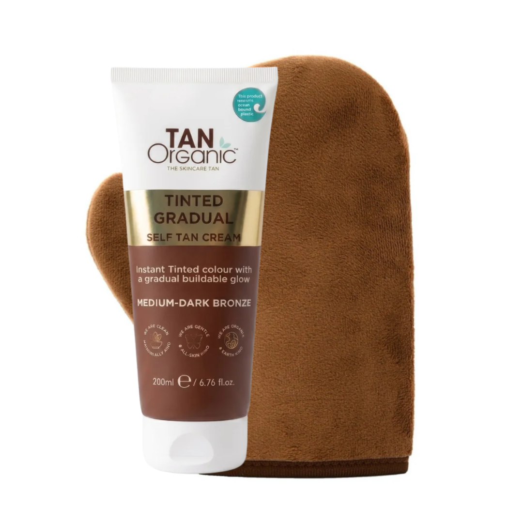 Tinted Gradual Tan + Mitt