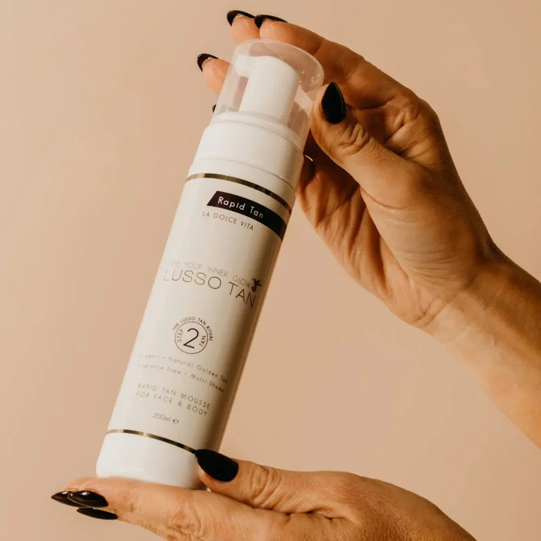 Rapid Tan Mousse + Mitt