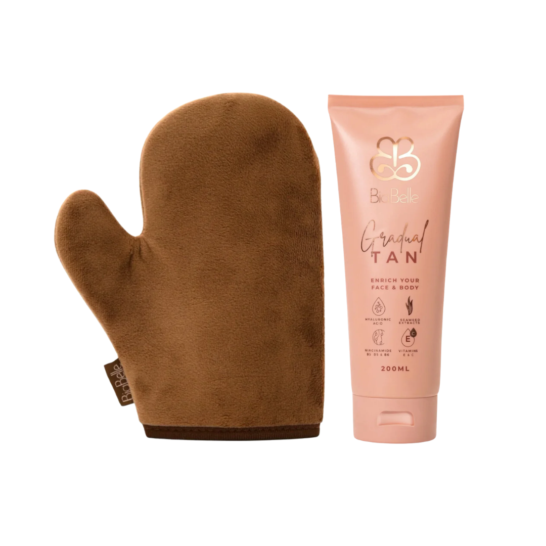 Gradual Tan + Mitt