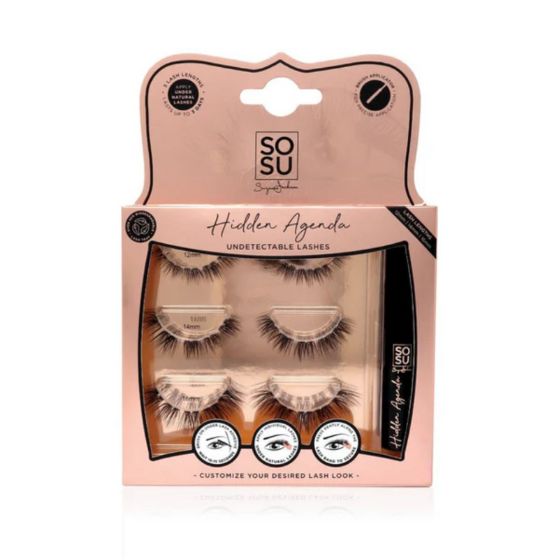 Hidden Agenda | Longer Length Undetectable Lashes  | 12mm, 14mm & 16mm