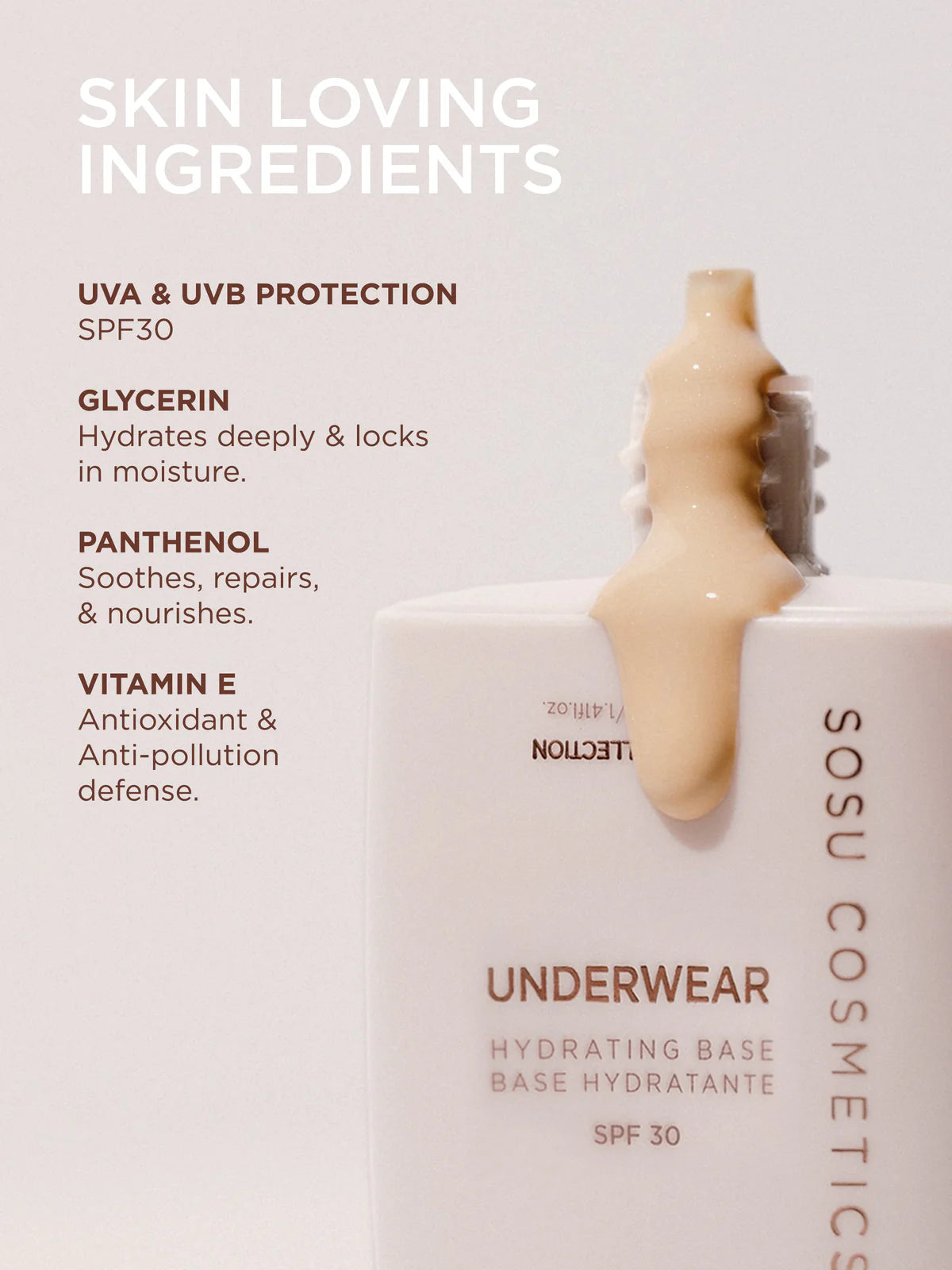 SOSU Cosmetics | Underwear Hydrating Base | SPF30