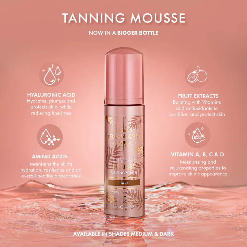 Summer Infused Tanning Mousse + Mitt
