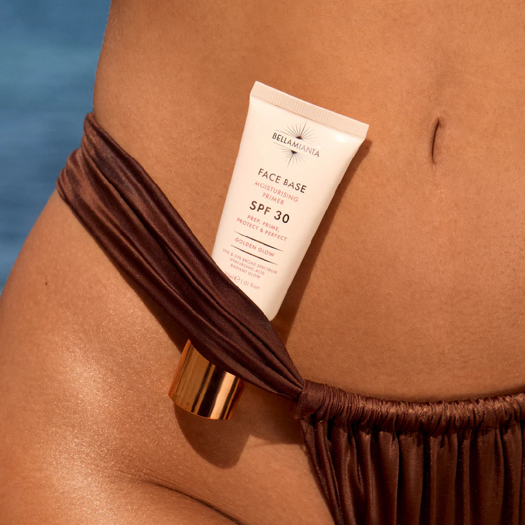 Bellamianta | Face Base SPF 30 | Moisturising Primer | Golden Glow