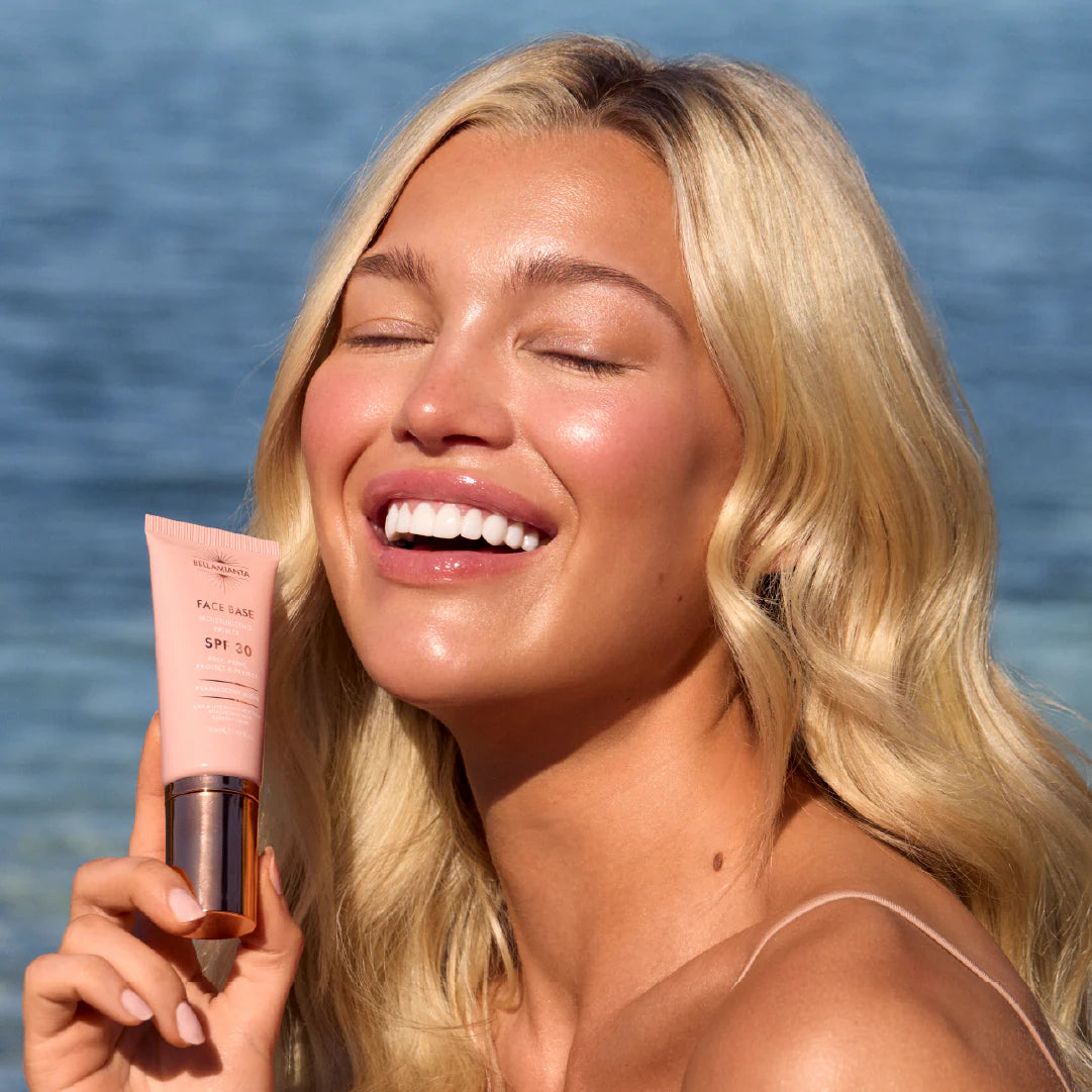 Bellamianta | Face Base SPF 30 | Moisturising Primer | Pearlescent Glow