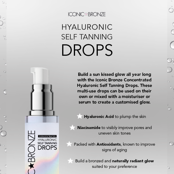 Iconic Bronze | Hyaluronic Self | Tanning Drops