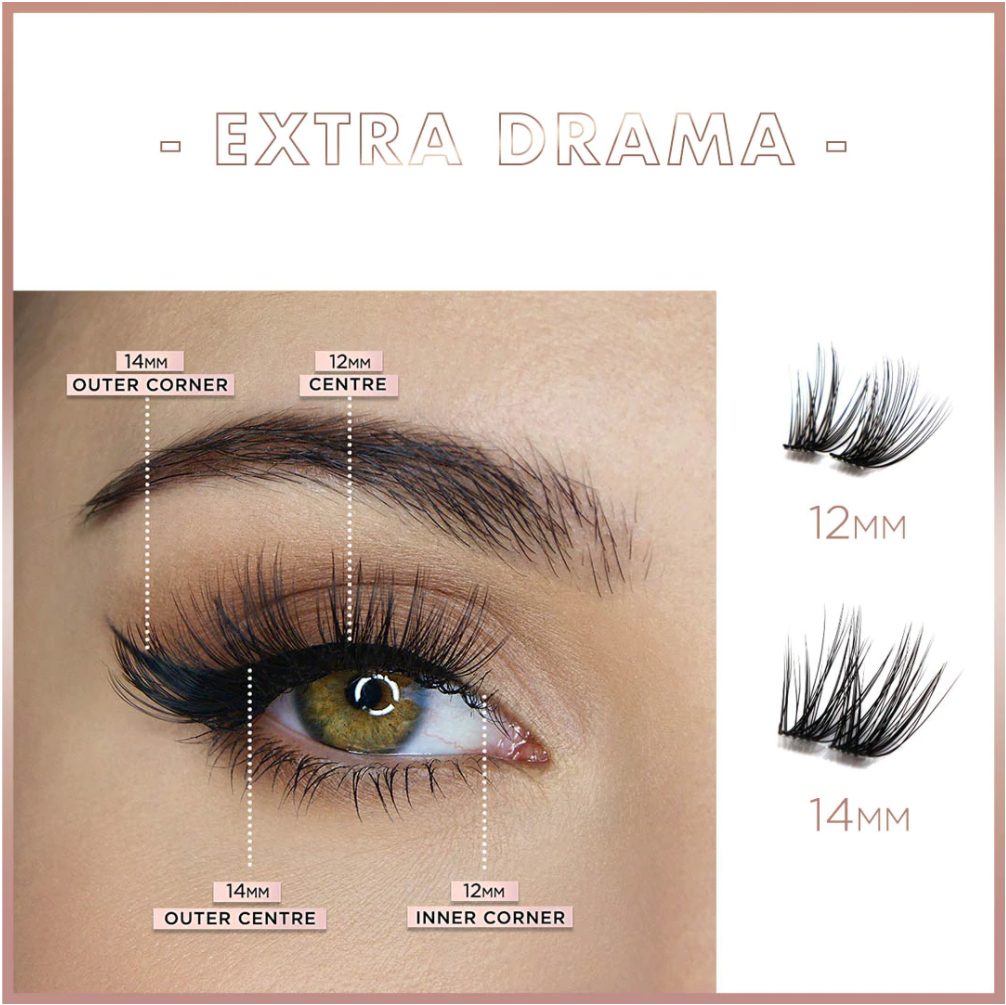 Hidden Agenda Longer Length Lashes  | 12mm, 14mm & 16mm