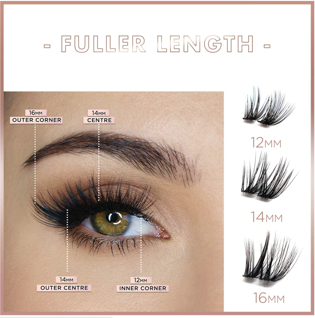 Hidden Agenda Longer Length Lashes  | 12mm, 14mm & 16mm